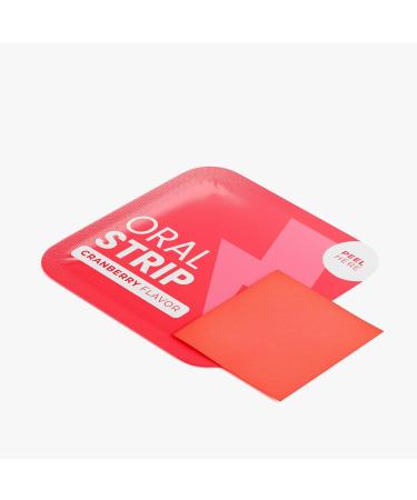 EXUVITAL Energy Strips for Daily Focus, Strength, and Power and Energy Boost, 30 Oral Strips, Cranberry Flavor, L-Theanine, Caffeine - Buy Online on GoSupps.com