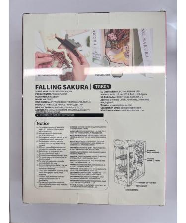 Rolife Book Nook Kit - DIY Miniature House 3D Puzzle - Falling Sakura Model - Perfect Gift for Adults - Buy Online on GoSupps.com