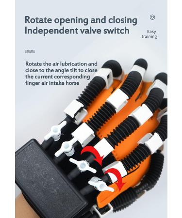 ZZBB Stroke Hand Splint Manual Training Rehabilitation Robot Gloves Hand Stroke Hemiplegia Rehabilitation Training Equipment right Small - Buy Online on GoSupps.com