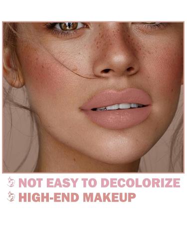 Shop 3 Color Matte Nude Lipstick | Long Lasting Waterproof Non-Stick Lip Gloss - Smooth Velvety Finish - Buy Online on GoSupps.com