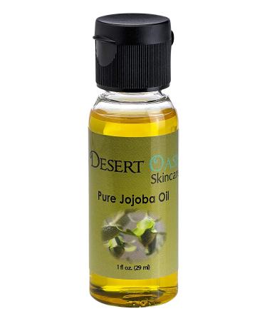 Pure Golden Jojoba Oil Travel Size 1 fl oz (29 ml) 100% Pure and Natural Cold Pressed, Country of Origin: USA