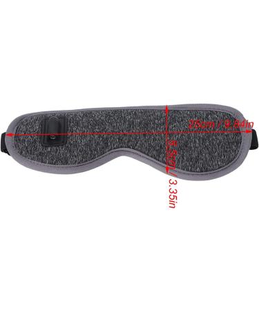 Heated Eye Mask for Dry Eyes | Portable Elastic Eye Compress | Relieve Fatigue & Eye Bags - 42 Massage - Buy Online on GoSupps.com