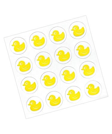 UV Detection Stickers - Color Changing SPF Sensing Reminder Waterproof Sun Protection Reminder | UV Light Sensitive Color Stickers Transparent Duck Detection Decals Outdoor Activities Little Duck