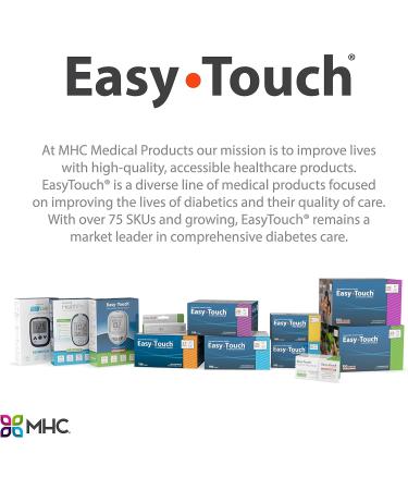 Easy Touch Insulin Pen Needles 29G 1/2-Inch/12.7mm - Box of 100 - Buy Online on GoSupps.com