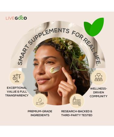 LIVEGOOD Whipped Tallow Balm Grass Fed Beef Tallow for Skin with Vitamins A D E K Deeply Moisturizing Beef Tallow Moisturizer for Face and Body Hydration (2 oz) - Buy Online on GoSupps.com