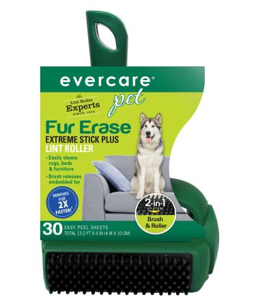 Evercare Pet Fur Erase Extreme Stick Plus 30 Sheet Lint Roller Model:617112