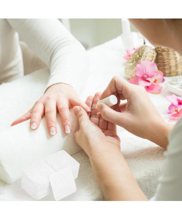 320 Lint-Free Nail Cotton Pads | Nail Wipes for Gel Polish Removal | Premium White Nail Wipes for Cleaner Nails - Buy Online on GoSupps.com
