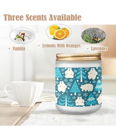 Buy Vanilla Scented Aromatherapy Jar Candles - 7oz Long Lasting Candle Gift Set for Women | Ideal Birthday Gift - Buy Online on GoSupps.com