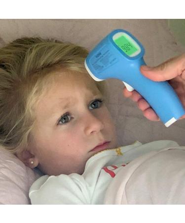 Vicks Non-Contact Infrared Thermometer - Touchless and Fast Forehead, Food, and Bath Thermometer for Adults, Babies, Toddlers, and Kids - Clinically Proven Accuracy - Buy Online on GoSupps.com