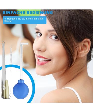 Effective Tonsil Stone Remover | Tonsil Cupping Glass for Fresh Breath & Oral Care - Buy Online on GoSupps.com