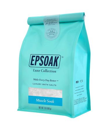 Muscle Soak Bath Salts 2 lb. Luxury Bag - San Francisco Salt Company | 2 Pound Pack - Buy Online on GoSupps.com