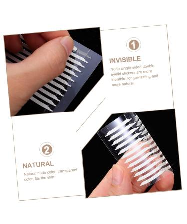 Angoily Double Eyelid Tape - 30 Sheets Clear Traceless Cosmetic Tool for Natural Eyelid Decoration - Buy Online on GoSupps.com