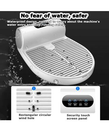 Body Hair Dryer with Gravity Sensor and Weight Scale Natural Warm Air Wind and Cool Wind Whole Body Waterproof Blow Dryer Pet Dry Body Dryer After Shower for Bathroom/Swimming Pool - Buy Online on GoSupps.com