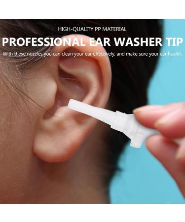 PAMINGONO Conical Bottle Ear Cleaner Nozzles 30pcs Disposable Pp Ear Irrigator Accessories for Earwax Removal and Cleaning Tool for Home Use - Buy Online on GoSupps.com