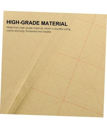 Operitacx 140 Sheets Grid Calligraphy Paper Rice Paper Calligraphy Painting Paper Writing Paper Student - Buy Online on GoSupps.com