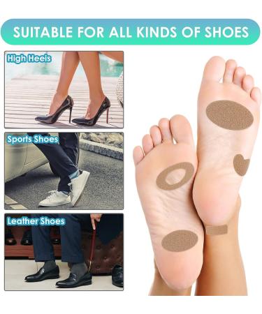 WLLHYF 10 Sheets Moleskin Tape Flannel Adhesive Pads - Blister Prevention & Moisture-Wicking Heel Stickers for Foot Protection - Buy Online on GoSupps.com