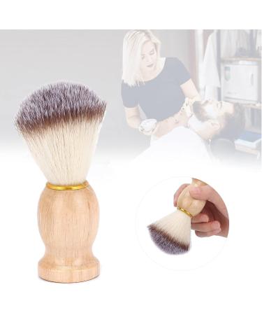 Premium Razor Brush for Hairdressers - Soft Nylon Bristles Durable Wood Handle Ideal for Salons & Travel - Buy Online on GoSupps.com
