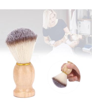 High-Quality Solid Wood Shaving Brush for Men | Durable Hairdressing Salon Tool - Comfortable & Long-Lasting - Buy Online on GoSupps.com