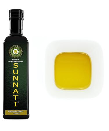 Sunnati PREMIUM Black Cumin Oil 250ml - 100% Pure Cold Pressed Vegan Egyptian - Buy Online - Buy Online on GoSupps.com