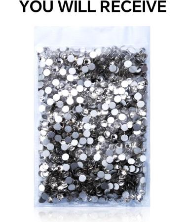 YHMQ DU Pieces Rhinestones for Nails - 576 White SS30 Nail Crystals (6.4-6.5mm) | Shop Internationally - Buy Online on GoSupps.com