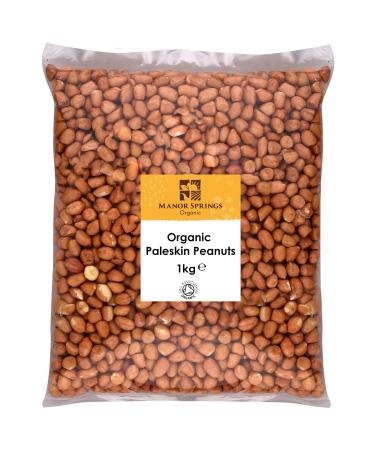 Organic Paleskin Peanuts 1kg by Manor Springs Organic