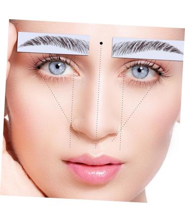 VINTORKY False Eyebrow 4pcs Eyebrow Stickers Water Proof Stickers Eyebrows Tattooed 6d Hair-like Eyebrows Stickers Shaper - Buy Online on GoSupps.com
