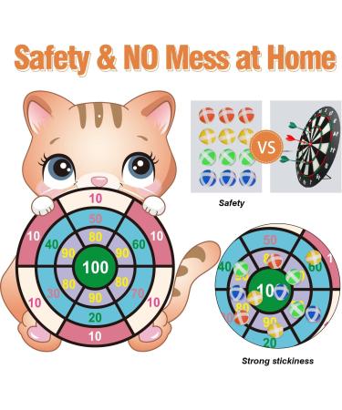 Cxwind Cat Dart Board - Fun & Educational Dart Game for Kids | Birthday Party Games - Buy Online on GoSupps.com