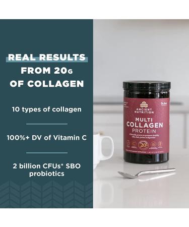 Buy Dr. Axe Ancient Nutrition Multi Collagen Protein 1 lb - Supports Healthy Skin, Joints & Hair - Buy Online on GoSupps.com