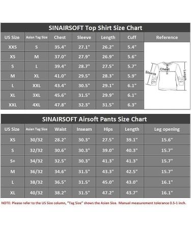 SINAIRSOFT Tactical Pants Shirt with Knee Pads - Army Combat BDU Set, Medium, Typhon Camo - Buy Online on GoSupps.com