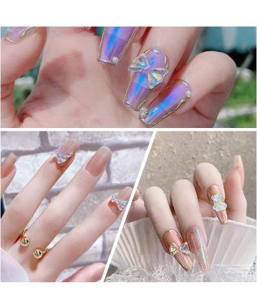 Shop 400 Pcs 3D Nail Art Charms - Heart Bear Butterfly & Bow Designs for DIY Nail Decoration - International Shipping Available - Buy Online on GoSupps.com