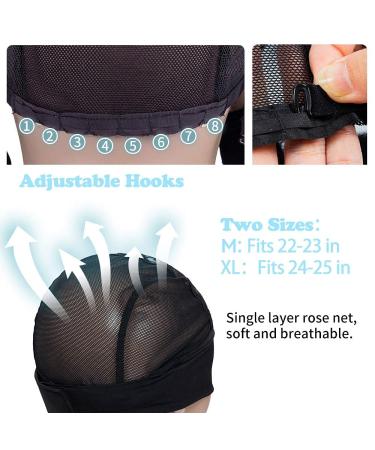 Wig Cap for Headband Wig - 2 PCS Lace Wig Grip Cap Set M(22-23in) - Wig Making Accessories - Buy Online on GoSupps.com