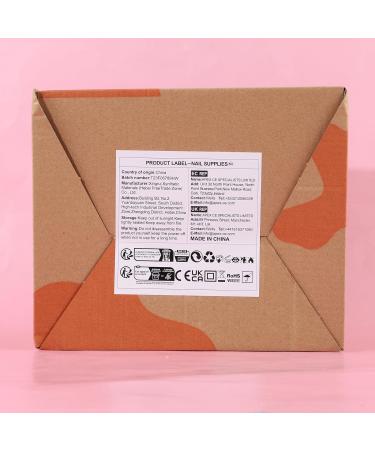 PEACECOLOR Gel Nail Kit with 36W Lamp - 20 Color Starter Set with Glossy & Matte Top Coats - Manicure Tools for DIY at Home - Buy Online on GoSupps.com