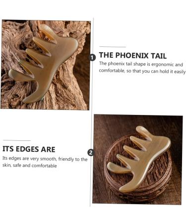 TOVINANNA 3-Piece Scratching Comb & Earpiercing Set | Handheld Head & Body Massage Device for Facial & Trigger Point Relief | 11x5.5x0.7 cm - Buy Online on GoSupps.com