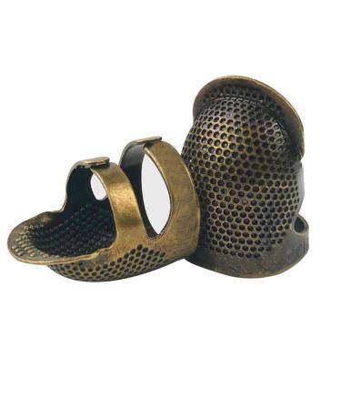 D&D Sewing Thimble Finger Protector  Adjustable Finger Metal Shield Protector Pin Needles Sewing Quilting Craft Accessories DIY Sewing Tools (Medium) - Buy Online on GoSupps.com
