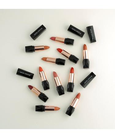 Golden Rose Satin Vegan Lipstick with Vitamin E - Charming Colors, Long Lasting, Lightweight Full Coverage - SPF Protection (08) - Buy Online on GoSupps.com