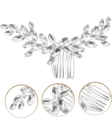 minkissy Hair Comb Womens Headpiece Girl Headpieces for Wedding Rhinestone Headpieces for Women Bride Headpieces for Wedding Rhinestone Side Comb Hair Women's Decorate Alloy Hair Side Comb - Buy Online on GoSupps.com