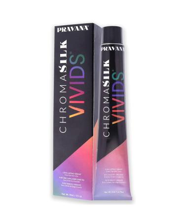 Pravana ChromaSilk Vivids Blue Topaz Hair Color 3.04 Fl Oz - Long-Lasting Vibrant Formula for Unisex - Buy Online on GoSupps.com