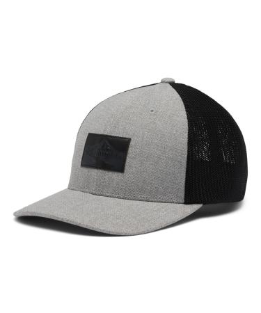 Columbia Unisex Adults' Durable Outdoor Mesh Hat Cap Columbia Grey Heather Peak2river SM