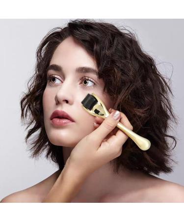 Lazzybeauty Derma Roller Beauty Tool Microneedling Roller 540 0.5mm Roller for Beard Hair Growth Micro Needling Facial Treatment for Anti-Wrinkles Skin Rejuvenation Beard Roller Skin Care Women Men 0.5 mm - Buy Online on GoSupps.com