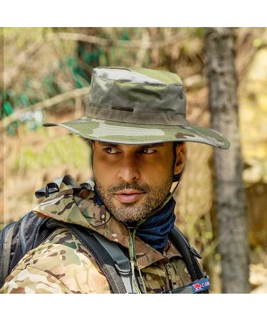 Buy Buschhut BOONE HAVE Men's Outdoor Hat | UV Protection Jungle Hut Bucket in XL Khaki - Buy Online on GoSupps.com