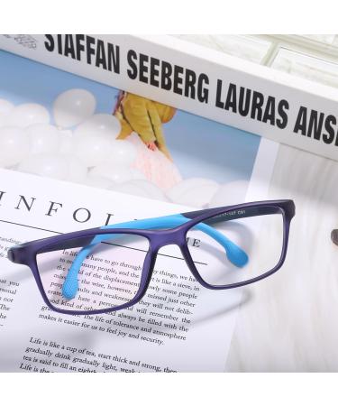 BiBiBear Kids Blue Light Blocking Glasses - Bendable Lens Legs Reduces Eyestrain for Girls & Boys - Buy Online on GoSupps.com