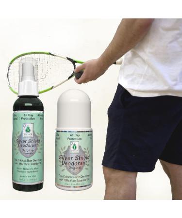Silver Shield Deodorant - Original Formula - Roll-on 2 oz. 2 Ounce (Pack of 1) - Buy Online on GoSupps.com