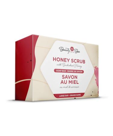 Buy Honey Scrub Soap - Nourishing & Exfoliating Bar for Soft Skin | International Shipping Available - Buy Online on GoSupps.com