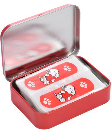 Snoopy Children's Plaster Metal Box - 24 Beautiful Plasters for Kids - Perfect for Backpacks & Handbags - Licensed Product - Buy Online on GoSupps.com