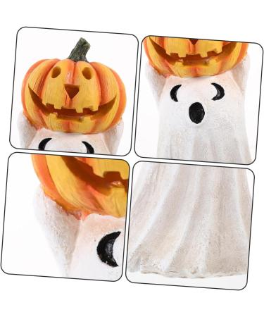 ifundom Halloween Pumpkin Resin Ornaments Sculpture Outdoor - Buy Online on GoSupps.com