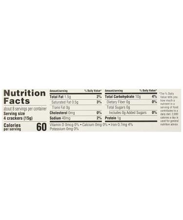 Whole Foods Market Cracker Water Garlic and Herb Organic 4.4oz - Shop Now! - Buy Online on GoSupps.com