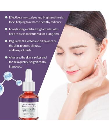 20% Niacinamide Zinc PCA Serum for Face, Facial Serum to Minimize Pores, Even Skin Tone & Boost Radiance, Oil Control, Gentle Formula with Aloe for Smooth & Glow Skin - Buy Online on GoSupps.com