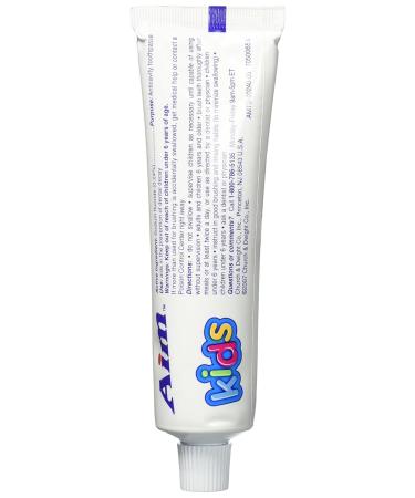 AIM Kids Mega Fluoride Toothpaste - Bubble-Berry Flavor | International Shipping Available - Buy Online on GoSupps.com