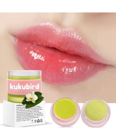 Kukubird Overnight Lip Mask: Hydrating Balm & Exfoliating Scrub for Chapped Lips - Vanilla Scent - Buy Online on GoSupps.com
