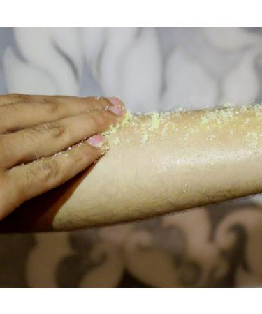 Moroccan Lemon Dead Sea Salt Scrub - Face & Body/Non clogging base/Argan oil/Moisturizing // Made in Canada - Muslim Cosmetics - Moroccan Lemon Scrub (8oz (240ml)) - Buy Online on GoSupps.com